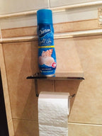 NEW Stainless Steel Toilet Paper Holder BathroomPaper Phone Holder Shelf Towel Roll shelf Accessories  Toilet Paper Holder with Phone Shelf Aluminum Bathroom Accessories Tissue Roll Dispenser Storage Rack Wall Mounted Modern Paper Towel Adapter Stevvex