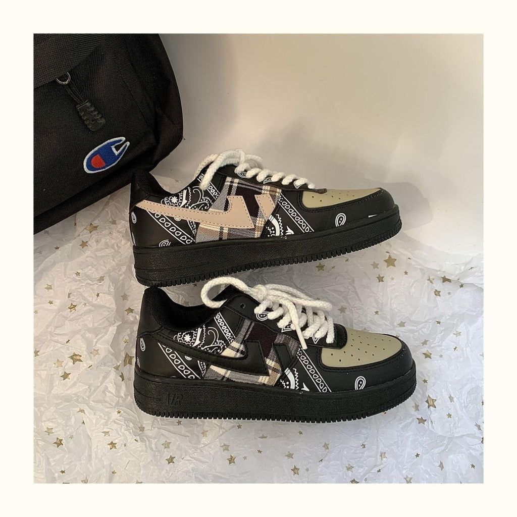 New Street Dance Mens Womens Sneakers Thick-Soled Couple Mens Fashion All-Match Running Casual Walking Sneakers Comfortable Modern Design Stevvex