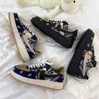New Street Dance Mens Womens Sneakers Thick-Soled Couple Mens Fashion All-Match Running Casual Walking Sneakers Comfortable Modern Design Stevvex