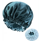 New Stunning Extra Large Satin Lined Bonnet Women Big Size Beauty Print Satin Silk Bonnet Sleep Night Cap Head Cover Bonnet Hat Stevvex