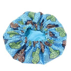 New Stunning Extra Large Satin Lined Bonnet Women Big Size Beauty Print Satin Silk Bonnet Sleep Night Cap Head Cover Bonnet Hat Stevvex