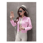 New Stunning Long Sleeve Winter Slim White Black Jeans Top For Women Solid Denim Jacket Women Short Overcoat For Ladies Stevvex