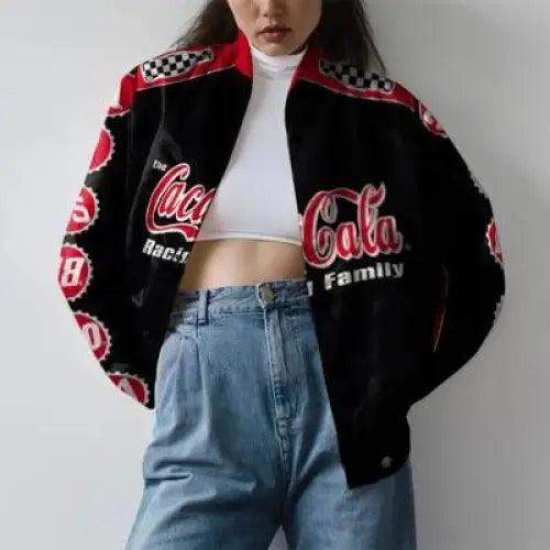 New Stunning Winter Printed Casual Loose Long Sleeve Windbreaker Jacket Trend Hooded Jacket Fashion For Women And Girls Stevvex