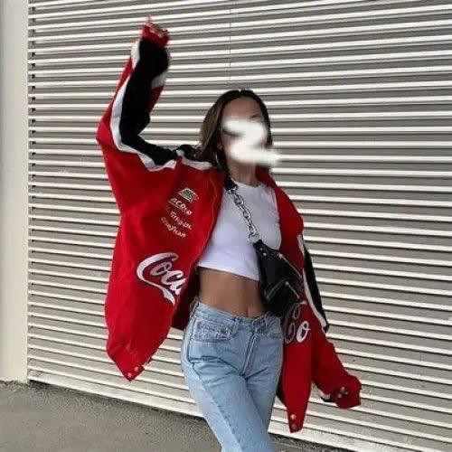 New Stunning Winter Printed Casual Loose Long Sleeve Windbreaker Jacket Trend Hooded Jacket Fashion For Women And Girls Stevvex