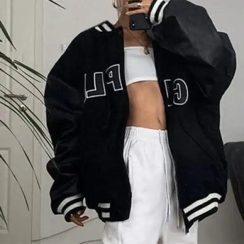 New Stunning Winter Printed Casual Loose Long Sleeve Windbreaker Jacket Trend Hooded Jacket Fashion For Women And Girls Stevvex