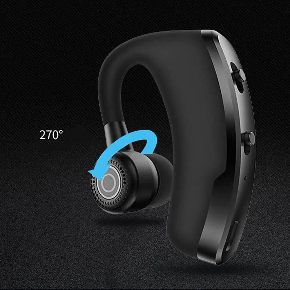 Bluetooth Headphones Hands Free Wireless Business Headset With Mic Voice Control Headphone For Drive Stevvex