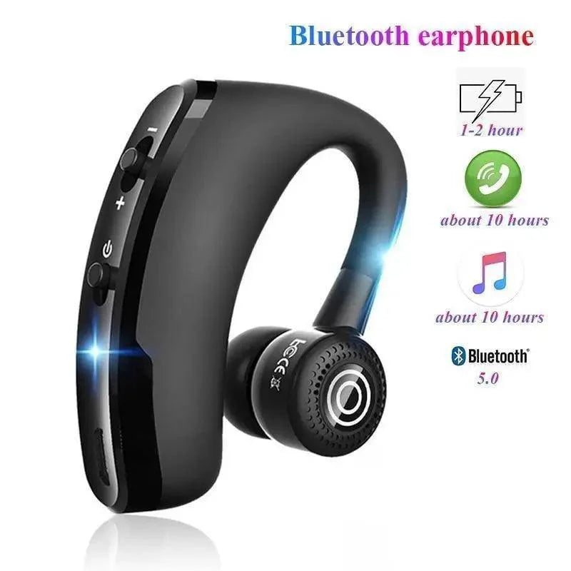Bluetooth Headphones Hands Free Wireless Business Headset With Mic Voice Control Headphone For Drive Stevvex