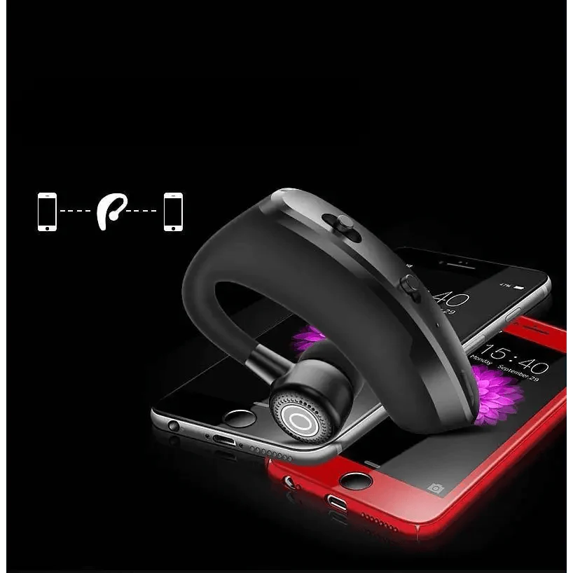 Bluetooth Headphones Hands Free Wireless Business Headset With Mic Voice Control Headphone For Drive Stevvex