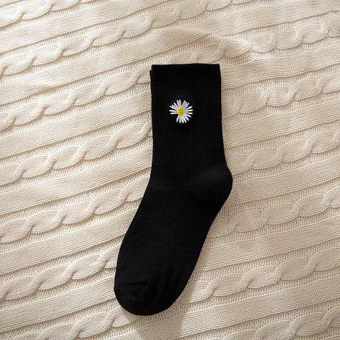 Combed Out Of Pure Cotton Socks Autumn Cute Japanese Harajuku Planet Magic Array Embroidery Long Socks Korean Style Kawaii Girls Socks For Men And Women