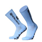 Unisex Cycling Socks Football Socks Round Silicone Suction Cup Grip Anti Slip Soccer Socks Sports Baseball Rugby Socks For Men And Women Stevvex