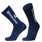 Unisex Cycling Socks Football Socks Round Silicone Suction Cup Grip Anti Slip Soccer Socks Sports Baseball Rugby Socks For Men And Women Stevvex
