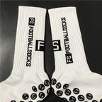 Unisex Cycling Socks Football Socks Round Silicone Suction Cup Grip Anti Slip Soccer Socks Sports Baseball Rugby Socks For Men And Women Stevvex