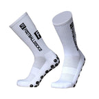 Unisex Cycling Socks Football Socks Round Silicone Suction Cup Grip Anti Slip Soccer Socks Sports Baseball Rugby Socks For Men And Women Stevvex