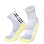 Unisex Cycling Socks Football Socks Round Silicone Suction Cup Grip Anti Slip Soccer Socks Sports Baseball Rugby Socks For Men And Women Stevvex