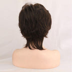 New Style Women Synthetic Mixed Blonde Brown Short Wigs Natural Hair Wigs Heat Resistant Hair Wig for Women Bob Wigs For Black Women Gifts For Black Women Stevvex
