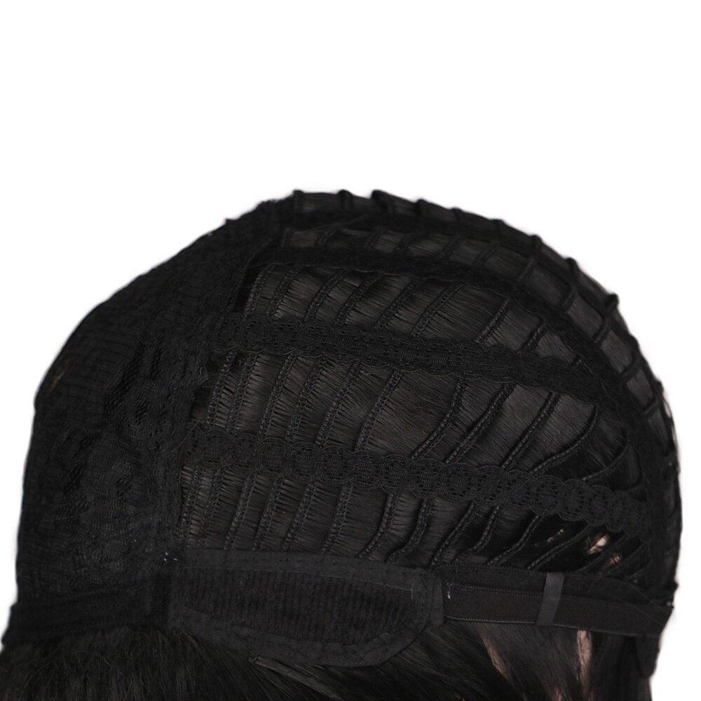 New Style Women Synthetic Mixed Blonde Brown Short Wigs Natural Hair Wigs Heat Resistant Hair Wig for Women Bob Wigs For Black Women Gifts For Black Women Stevvex