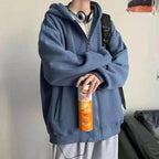 New Stylish Comfy Pure Hoodies Autumn Fleece Hooded Sweatshirt For Men Casual Wear Trendy Classy Hooded Sweatshirt Super Soft & Durable Boys Hoodies Crafted With a Rich Blend of Cotton Stevvex