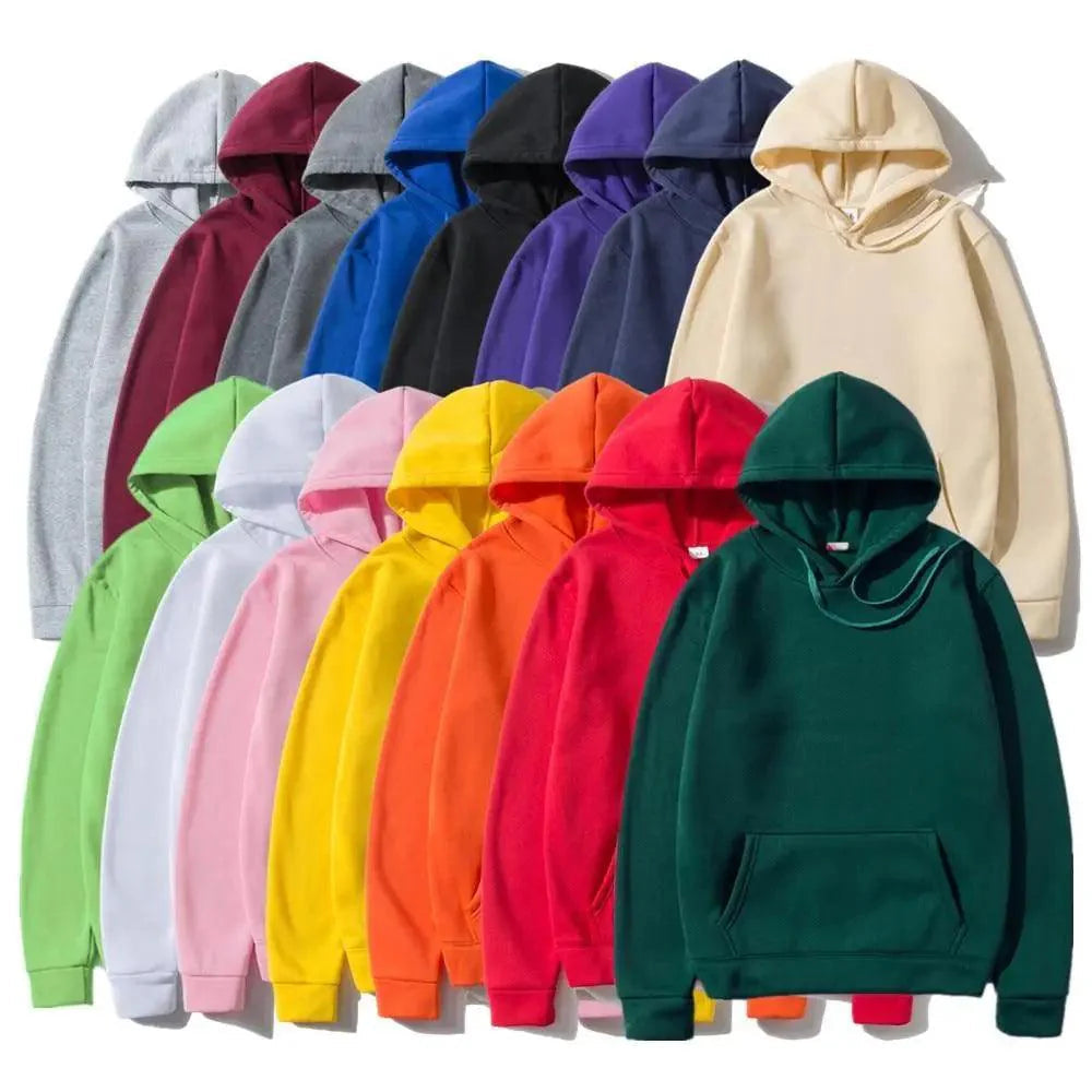 New Stylish Hoodies Sweatshirts Men Fashion Solid Color Red Black Gray Pink Autumn Winter Fleece Hip Hop Hoody Male Solid Color Winter Warm Sweaters For Women Knit Pullover Tops Solid Color Loose Fashion Long Sleeve Blouse Stevvex