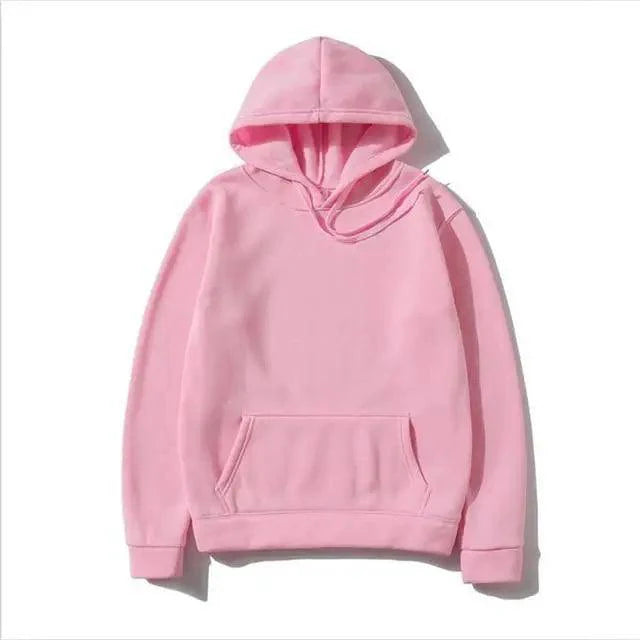 New Stylish Hoodies Sweatshirts Men Fashion Solid Color Red Black Gray Pink Autumn Winter Fleece Hip Hop Hoody Male Solid Color Winter Warm Sweaters For Women Knit Pullover Tops Solid Color Loose Fashion Long Sleeve Blouse Stevvex
