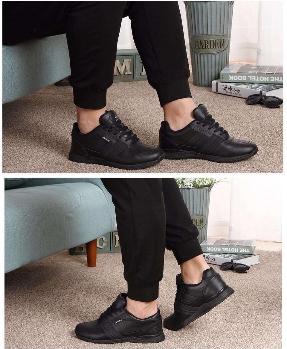 New Stylish Mens Walking Shoes Lace Up Sport Outdoor Jogging Athletic Shoes Comfortable Sneakers Running Lace Up Athletic Sneakers Outdoor Walking Mens Comfortable Fashion Design Stevvex