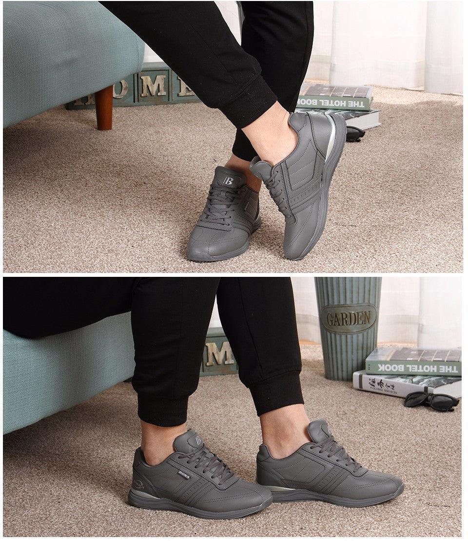 New Stylish Mens Walking Shoes Lace Up Sport Outdoor Jogging Athletic Shoes Comfortable Sneakers Running Lace Up Athletic Sneakers Outdoor Walking Mens Comfortable Fashion Design Stevvex