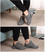 New Stylish Mens Walking Shoes Lace Up Sport Outdoor Jogging Athletic Shoes Comfortable Sneakers Running Lace Up Athletic Sneakers Outdoor Walking Mens Comfortable Fashion Design Stevvex