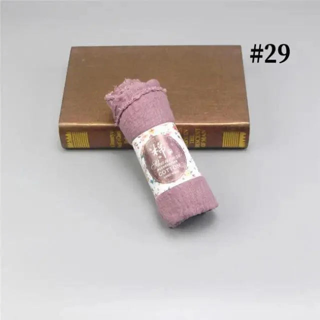 New Stylish Plain Scarf Women Muslim Crinkle Hijab Scarf Female Musulman Soft Cotton Headscarf Islamic Hijab Shawls And Wraps Stevvex