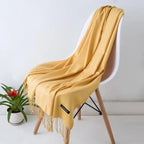 New Stylish Winter Scarf For Ladies Shawls And Wraps Neck Scarves Women Female Stoles Casual Wear Pashmina Scarf and Shawl Soft Women Pashminas Stevvex