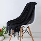 New Stylish Winter Scarf For Ladies Shawls And Wraps Neck Scarves Women Female Stoles Casual Wear Pashmina Scarf and Shawl Soft Women Pashminas Stevvex