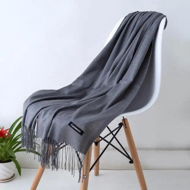 New Stylish Winter Scarf For Ladies Shawls And Wraps Neck Scarves Women Female Stoles Casual Wear Pashmina Scarf and Shawl Soft Women Pashminas Stevvex