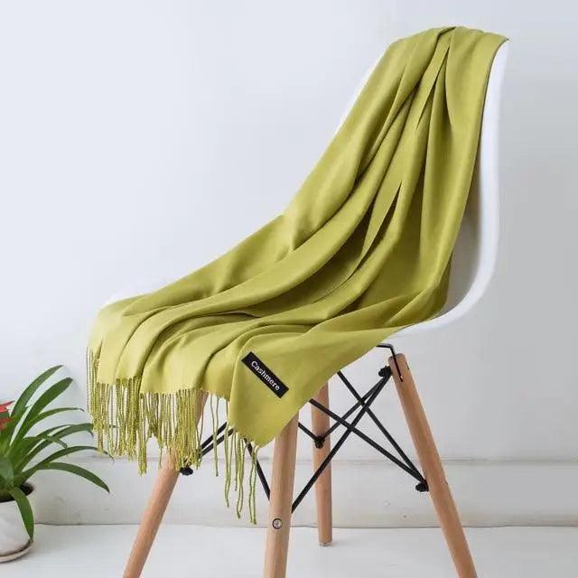 New Stylish Winter Scarf For Ladies Shawls And Wraps Neck Scarves Women Female Stoles Casual Wear Pashmina Scarf and Shawl Soft Women Pashminas Stevvex