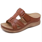 New Summer Fashion Slipper 2021 Buckle Strap Slippers with Comfortable Heel Indoor Outdoor Beach Sandals For Women Stevvex