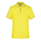 New Summer High-End Modern Custom Breathable Polo Shirt For Men And Women Cool Printing Casual Business Style Top Simple Solid Color Unique Polo Shirts for Men Women Unisex Summer Polo Shirts