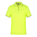 New Summer High-End Modern Custom Breathable Polo Shirt For Men And Women Cool Printing Casual Business Style Top Simple Solid Color Unique Polo Shirts for Men Women Unisex Summer Polo Shirts