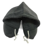 New Travel Hooded U-Shaped Pillow Cushion Car Office Airplane Head Rest Neck Neck Pillow Inflatable Travel Pillow Comfortably Supports The Head Support U-Shaped Luxury Memory Foam Neck Travel Pillow with Hoodie Neck Pillow Stevvex