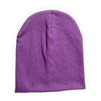 New Trendy  Baby Street Dance Hip Hat Cotton Spring Autumn Toddler Cap Scarf For Boys Girls Winter Warm Solid Color Children Hat Men's Winter Hat Warm Orange Yellow Red Blue Black Knitted Casual Hat