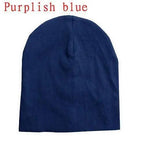 New Trendy  Baby Street Dance Hip Hat Cotton Spring Autumn Toddler Cap Scarf For Boys Girls Winter Warm Solid Color Children Hat Men's Winter Hat Warm Orange Yellow Red Blue Black Knitted Casual Hat