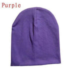 New Trendy  Baby Street Dance Hip Hat Cotton Spring Autumn Toddler Cap Scarf For Boys Girls Winter Warm Solid Color Children Hat Men's Winter Hat Warm Orange Yellow Red Blue Black Knitted Casual Hat
