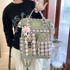 New Trendy Casual Women Purple Backpacks Fashionable Black Cow Pattern Travel Bag And School Bag for Teenager And Girls Stevvex