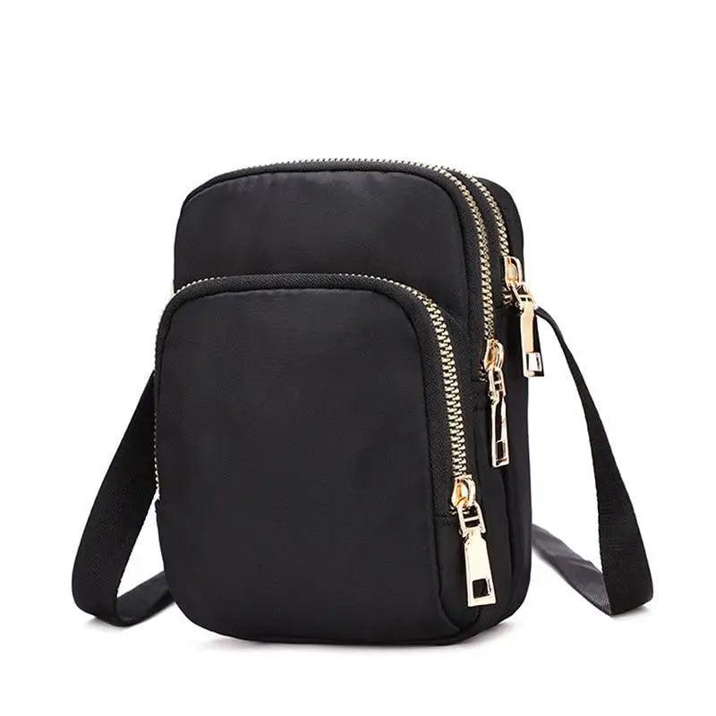New Trendy Crossbody Zipper  Shoulder Bag For Ladies And Girls Multifunction Handbag Wrist Purse For Females Stevvex