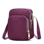 New Trendy Crossbody Zipper  Shoulder Bag For Ladies And Girls Multifunction Handbag Wrist Purse For Females Stevvex