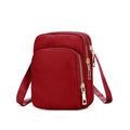 New Trendy Crossbody Zipper  Shoulder Bag For Ladies And Girls Multifunction Handbag Wrist Purse For Females Stevvex