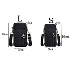 New Trendy Crossbody Zipper  Shoulder Bag For Ladies And Girls Multifunction Handbag Wrist Purse For Females Stevvex