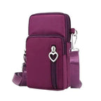 New Trendy Crossbody Zipper  Shoulder Bag For Ladies And Girls Multifunction Handbag Wrist Purse For Females Stevvex