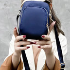 New Trendy Crossbody Zipper  Shoulder Bag For Ladies And Girls Multifunction Handbag Wrist Purse For Females Stevvex