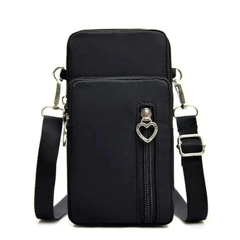 New Trendy Crossbody Zipper  Shoulder Bag For Ladies And Girls Multifunction Handbag Wrist Purse For Females Stevvex