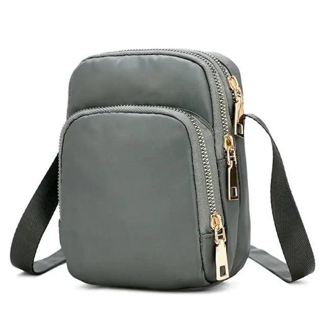 New Trendy Crossbody Zipper  Shoulder Bag For Ladies And Girls Multifunction Handbag Wrist Purse For Females Stevvex
