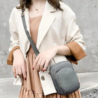 New Trendy Crossbody Zipper  Shoulder Bag For Ladies And Girls Multifunction Handbag Wrist Purse For Females Stevvex