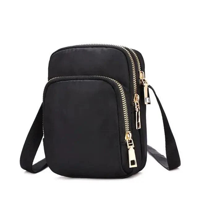 New Trendy Crossbody Zipper  Shoulder Bag For Ladies And Girls Multifunction Handbag Wrist Purse For Females Stevvex