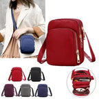 New Trendy Crossbody Zipper  Shoulder Bag For Ladies And Girls Multifunction Handbag Wrist Purse For Females Stevvex